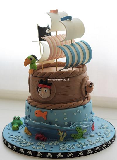 Ship Ahoy ! - Cake by jill chant