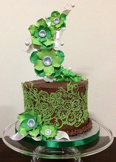 Cake Lace Birthday Cake - Cake by MariaStubbs