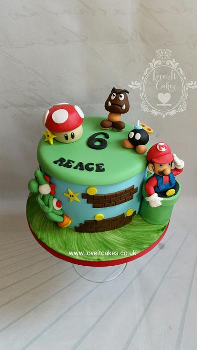 Super mario - Cake by Love it cakes