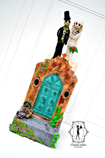 Sugar Skulls Collaboration - La Catrina Wedding Cake - Cake by PrimaCristina