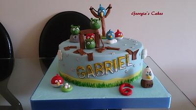 ANGRY BIRDS - Cake by Georgia´s Cakes 