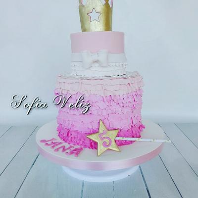 Corona Princesa - Cake by Sofia veliz