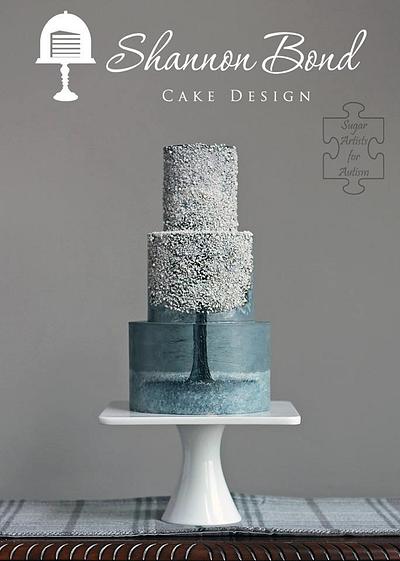 Sugar Art for Autism 2017 - Cake by Shannon Bond Cake Design