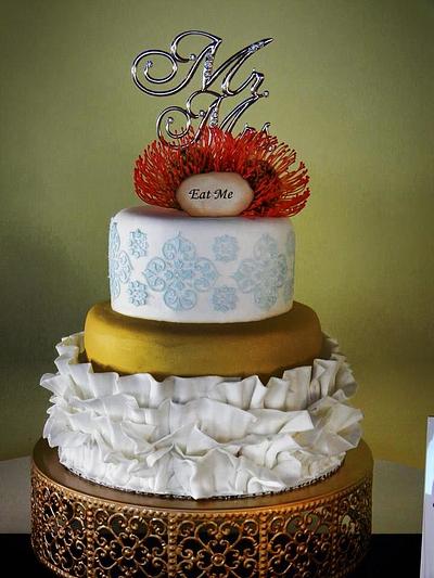 Alice and Wonderland Wedding Cake - Cake by LadyCakes