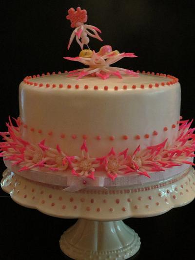 Baby shower cake - Cake by Nancy T W.