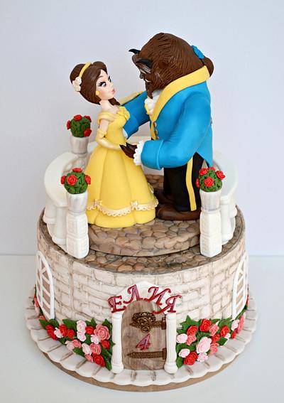 Beauty and the Beast Cake - Cake by benyna