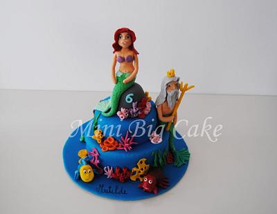 Little Mermaid Cake  - Cake by Minibigcake