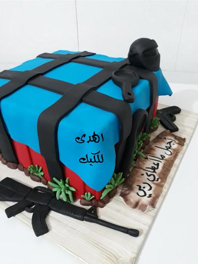 كيكة لعبة البوبجي - Cake by Alhudacake 