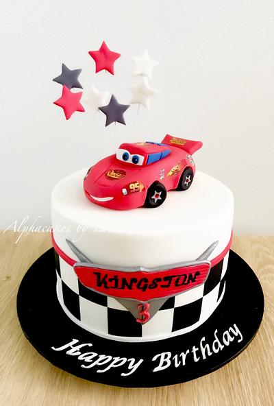 Cars themed cake - Cake by AlphacakesbyLoan 