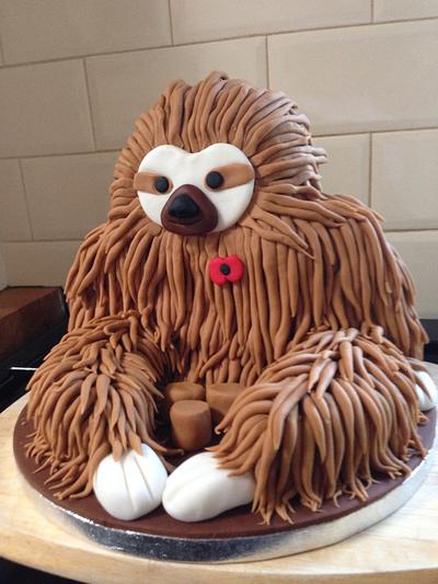 Sloth cake - Cake by Natasha Allwood Cakes