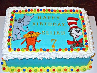 Dr. Suess Birthday - Cake by Ann-Marie Youngblood
