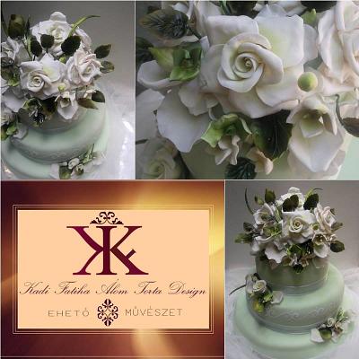 wedding cake - Cake by Fatiha Kadi