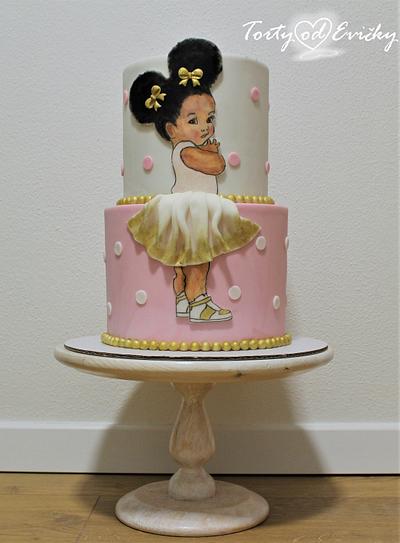 Little girl cake - Cake by Cakes by Evička
