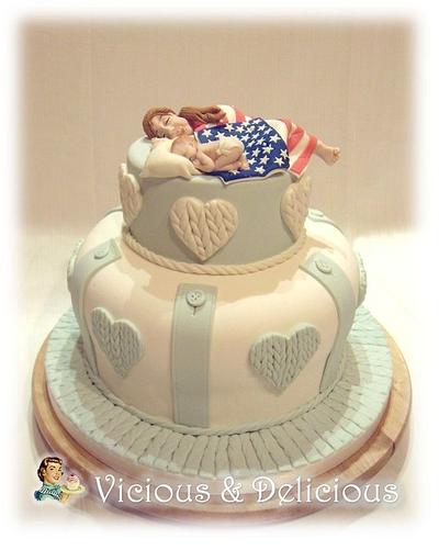American dreams - Cake by Sara Solimes Party solutions