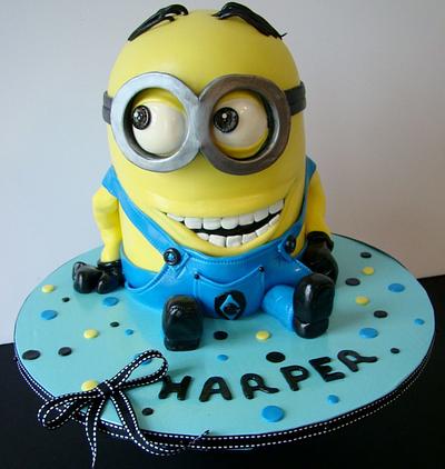 Minion  Cake - Cake by Colormehappy