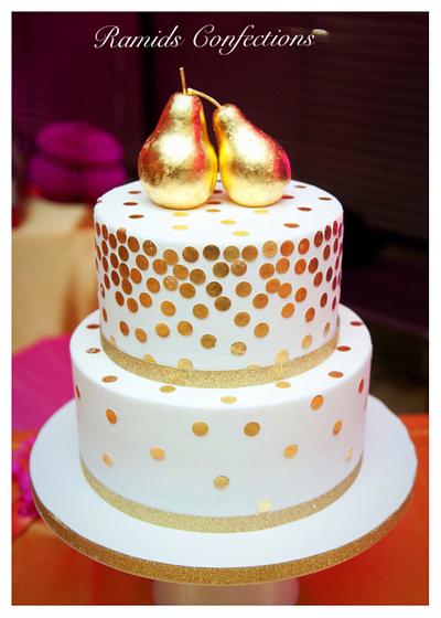Golden Pair of Pears - Cake by Ramids