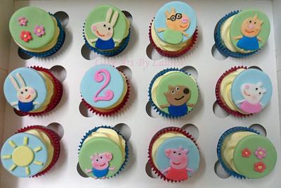 Peppa Pig Cupcakes - Cake by Lauren