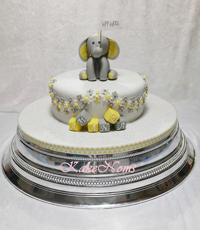 Celebrating elephant - Cake by KakeNoms 