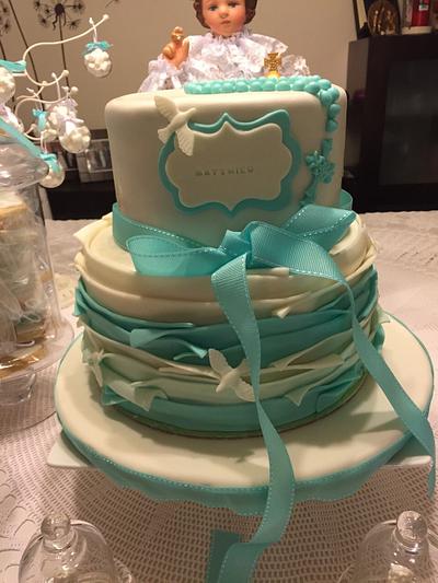 First Communion cake - Cake by whisk a wish homebaking