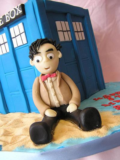 doctor who ? - Cake by joannethack