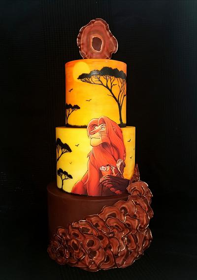 Lion king  - Cake by Tirki