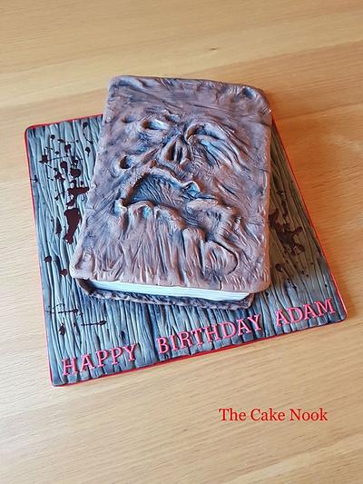 🧟‍♀️ Evil Dead, Necronomicon Book Cake. 🧟‍♀️ - Cake by Zoe White