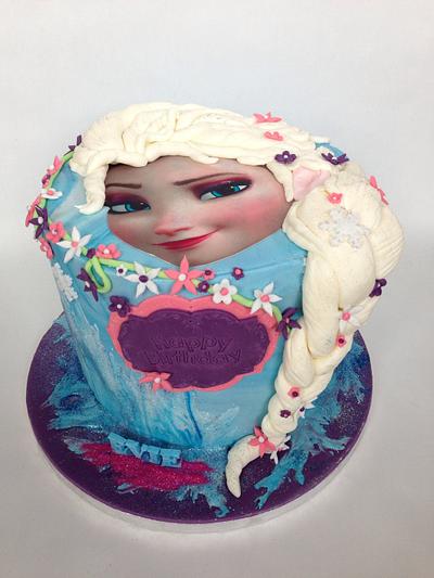 Frozen Elsa cake - Cake by Gaynor's Cake Creations