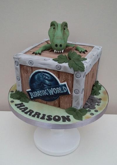 Jurassic Park  - Cake by The Buttercream Pantry