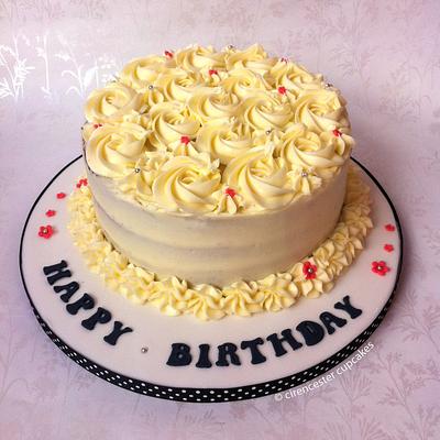 Birthday Cake - Red Velvet - Cake by Happy_Food