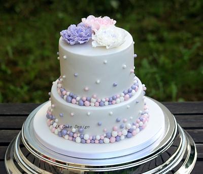 Pastel Wedding Cake - Cake by ivana57