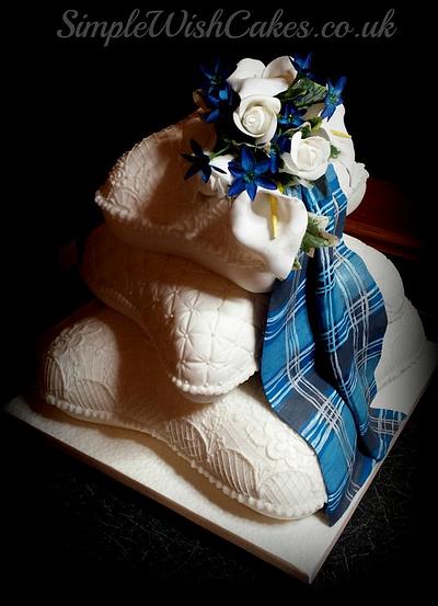 Pillows for the Bride - Cake by Stef and Carla (Simple Wish Cakes)