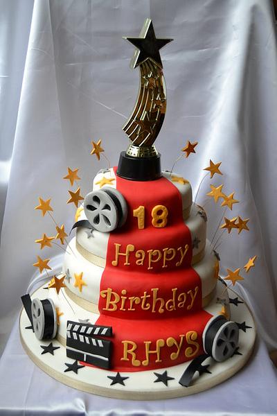Movie Themed 18th Birthday Cake - Cake by Kirsten Tugwell