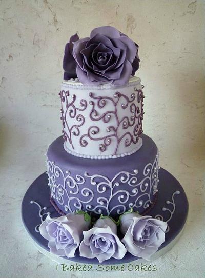 Shades of Purple - Cake by Julie, I Baked Some Cakes