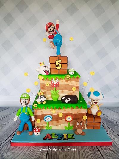 Mario Cake - Cake by Jennassignaturebakes