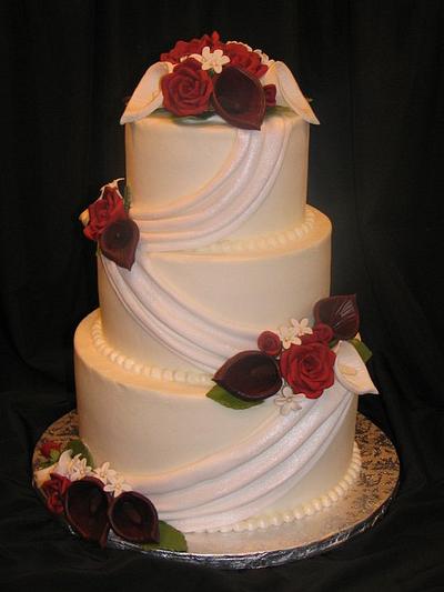 Callas and Roses - Cake by Ruth