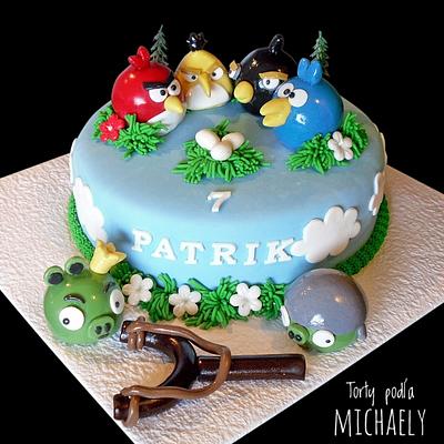 Angry birds - Cake by Michaela Hybska