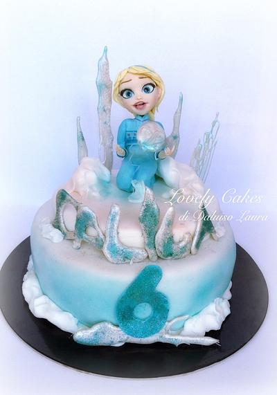 Baby Elsa (Frozen) - Cake by Lovely Cakes di Daluiso Laura