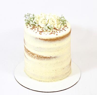 Extended tier naked cake  - Cake by soods