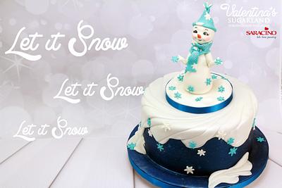 Let it snow ... - Cake by Valentina's Sugarland