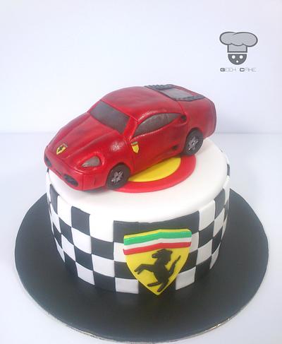 Ferrari Cake - Cake by Geek Cake