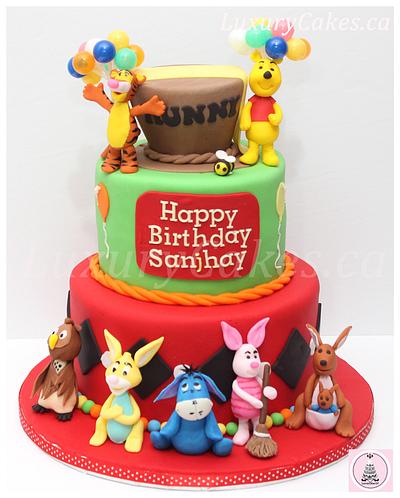 Winnie the pooh cake - Cake by Sobi Thiru