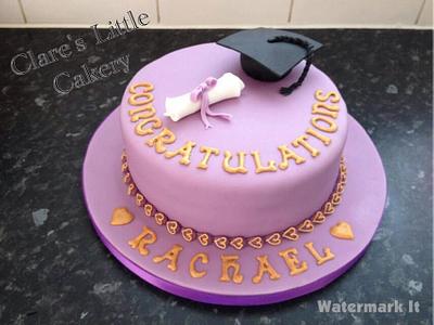 Graduation cake - Cake by Clareslittlecakery