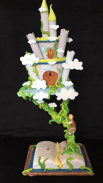Children´s Classic books Sweet Collaboration "Jake and the Magic Beans" - Cake by Tortascarolinaf