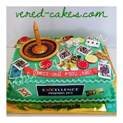 Casino cake - Cake by veredcakes
