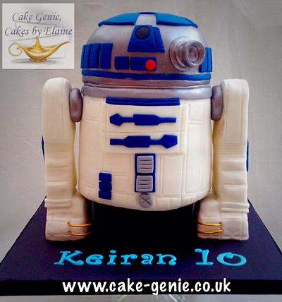 3D R2D2 Cake - Cake by Elaine Bennion (Cake Genie, Cakes by Elaine)
