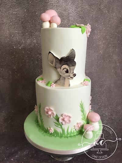 Bambi birthday cake - Cake by Ana Sabóia de Castro Cake Design