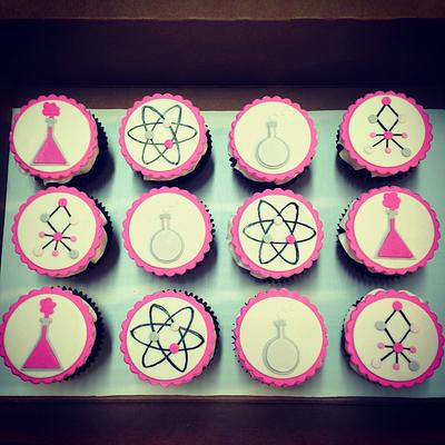 Science cupcakes - Cake by Melanie Mangrum