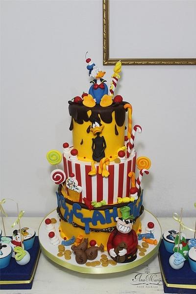 Donald Duck & friends - Cake by Ana Marija cakes  