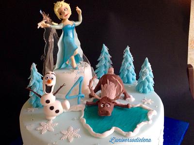 Frozen cake - Cake by Elena