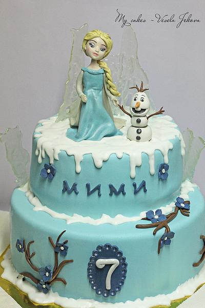 My "Frozen"!=) - Cake by Vesela Jekova